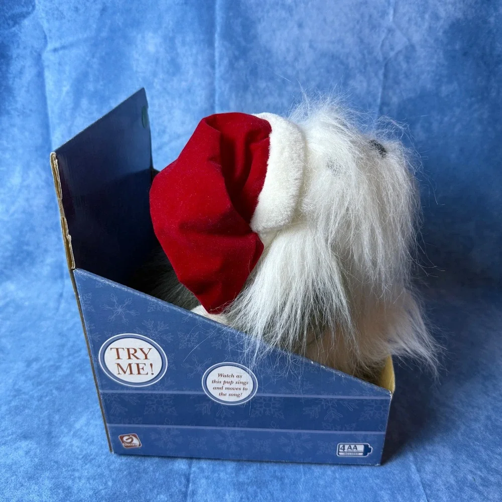 2004 Vintage Gemmy Howliday Pooch Animated Dog Plush Tested Works w/ Box